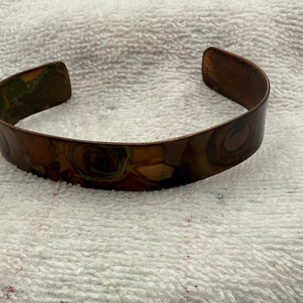 Handmade Copper Oxide’s cuff Bracelet